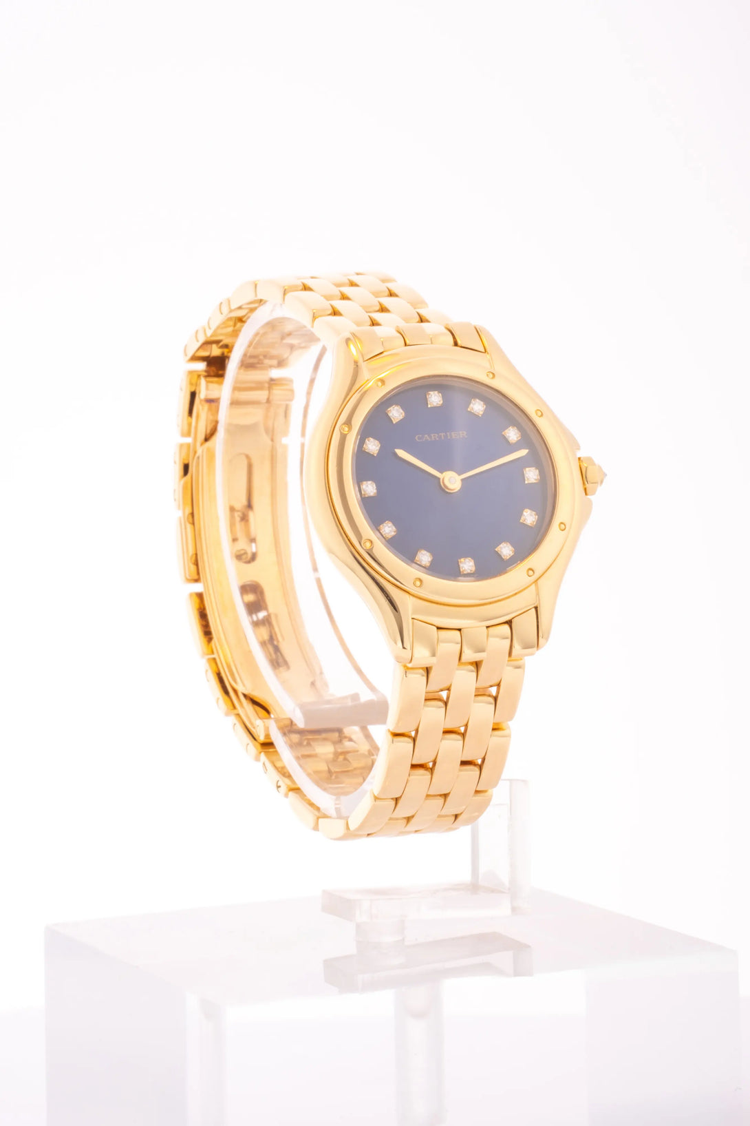 Cartier Panthere Cougar Watch 26mm Yellow Gold Diamond