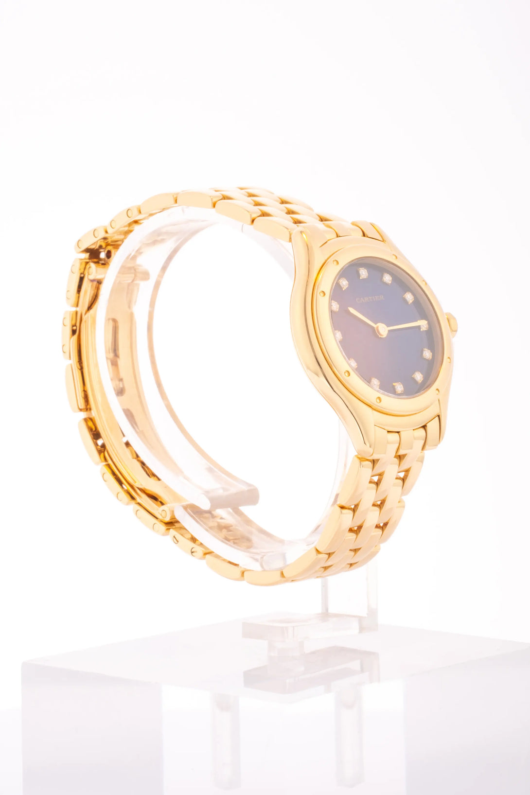 Cartier Panthere Cougar Watch 26mm Yellow Gold Diamond