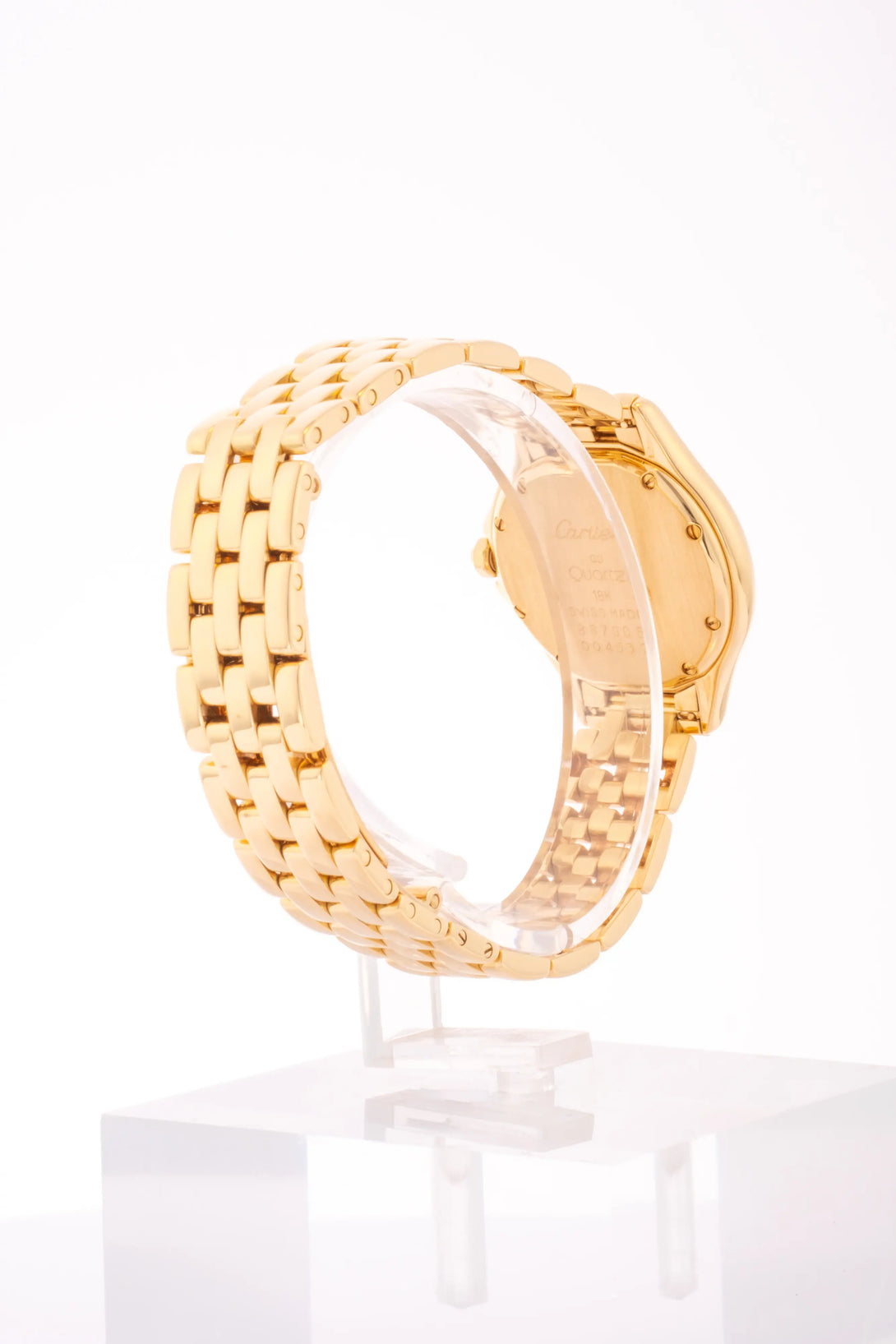 Cartier Panthere Cougar Watch 26mm Yellow Gold Diamond