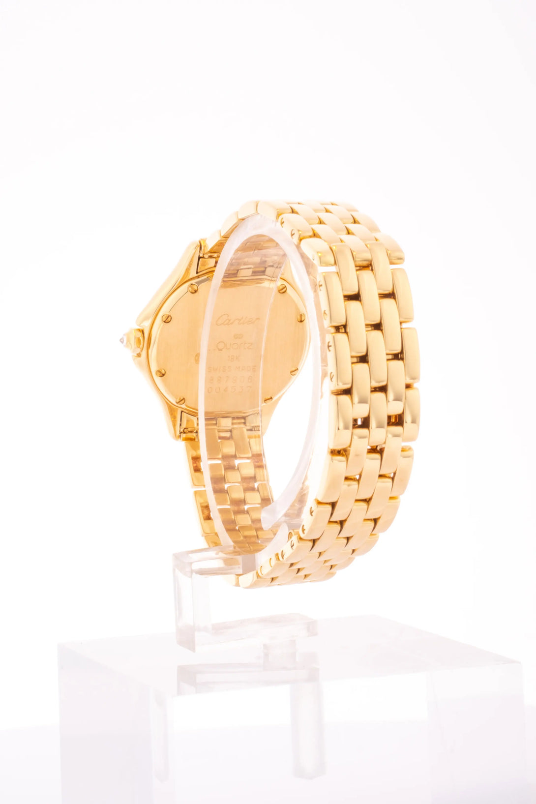 Cartier Panthere Cougar Watch 26mm Yellow Gold Diamond