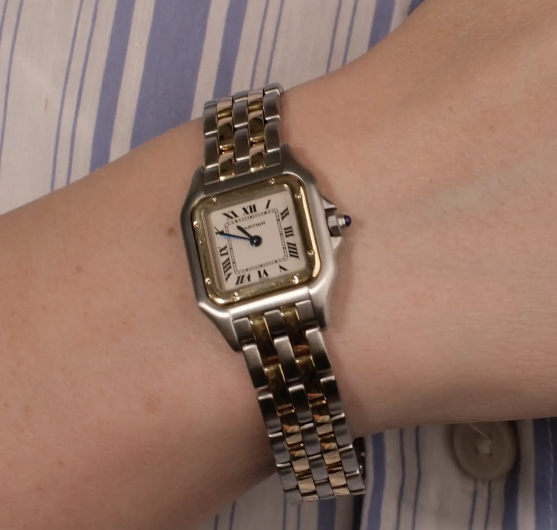 Cartier Panthere Ladies Watch 22mm Yellow Gold