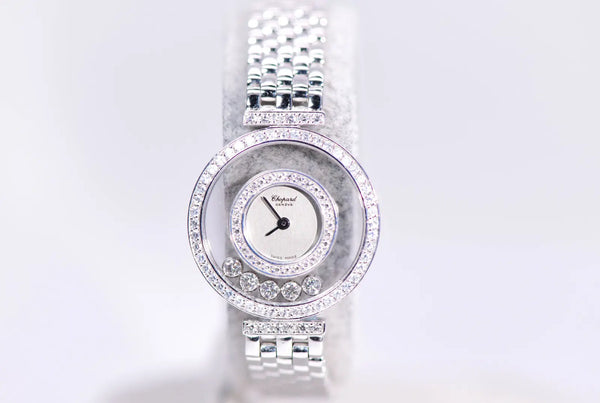Chopard Happy Diamond Icons White Gold Ladies Watch