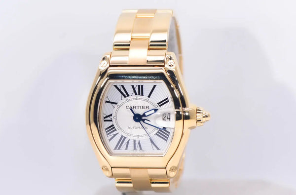 Cartier Roadster Automatic 37 mm 18k Yellow Gold Watch