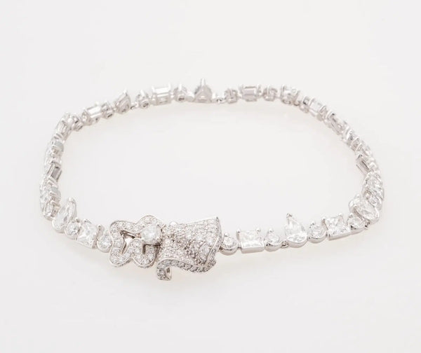 Dior Couture Bracelet 18k White Gold Diamonds High Jewellery
