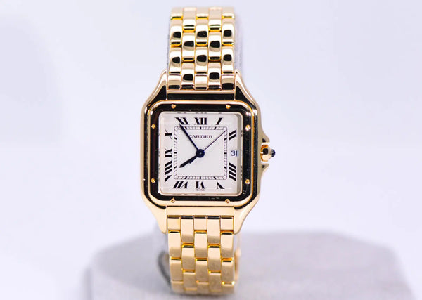 Cartier Panthere Ladies Midsize Watch 27mm Yellow Gold