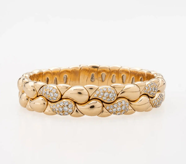 Chopard Casmir 18k Yellow Gold and Diamond Bracelet
