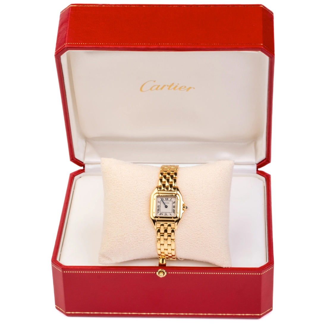 Cartier Panthere Ladies Watch 22mm Yellow Gold