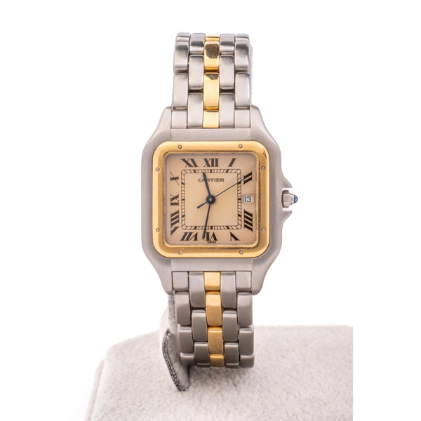 Cartier Panthere Ladies Watch 27mm Yellow Gold & Steel