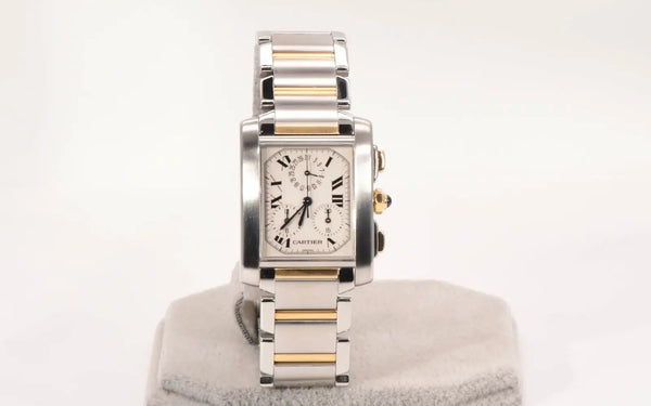 Cartier Tank Francaise Chronograph Watch Large