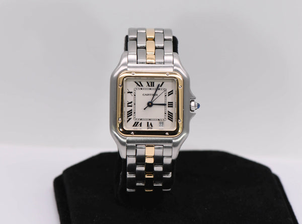 Cartier Panthere Ladies Watch 27mm Yellow Gold & Steel