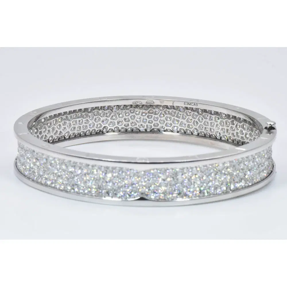 Bvlgari Bzero1 Pave Diamond Bangle