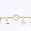 Bvlgari ‘Tonto’ Bi-Metal Charm Bracelet