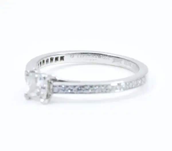 Tiffany & Co White Gold Novo Diamond Ring