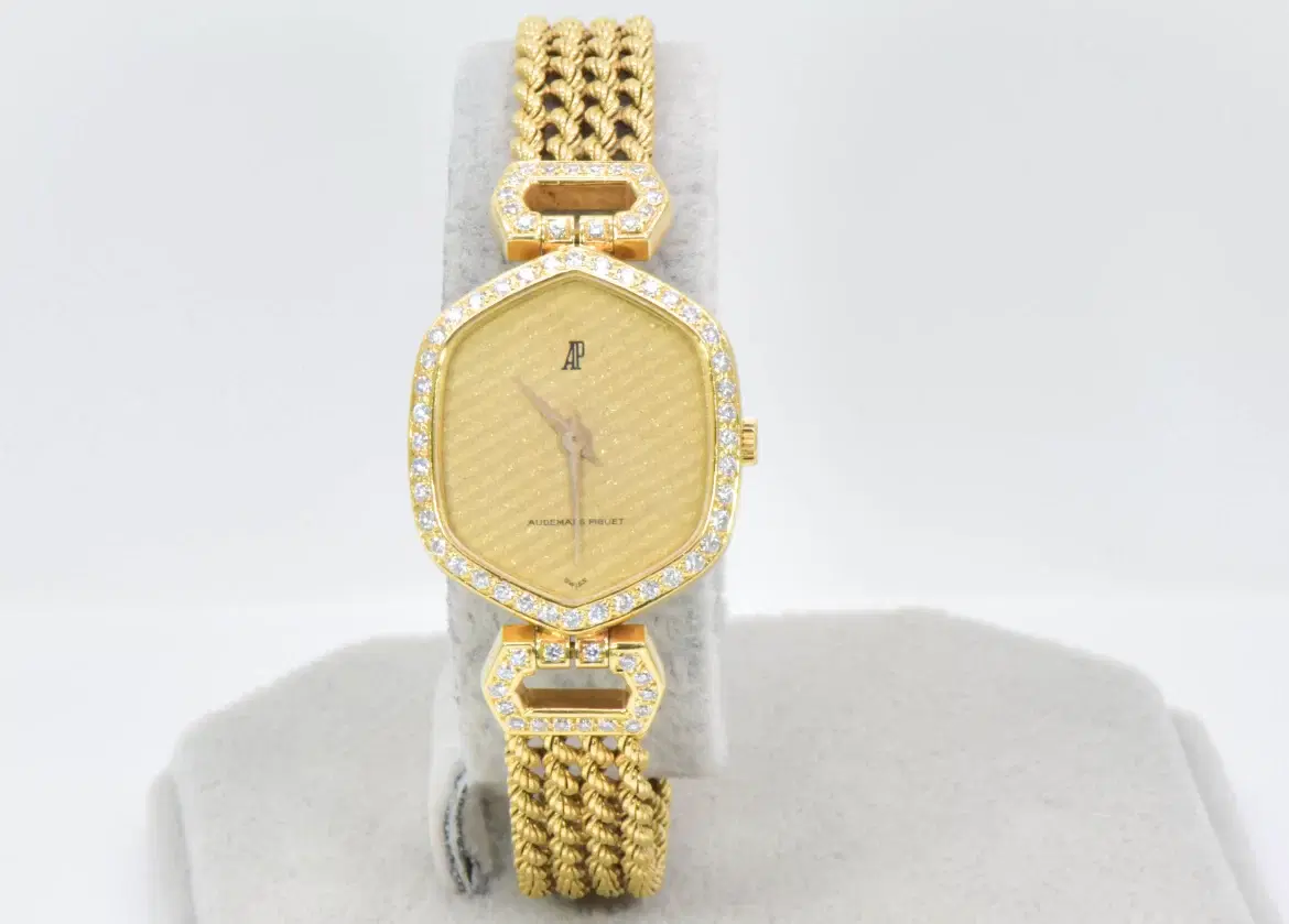 Audemars Piguet Ladies Yellow Gold and Diamond Watch