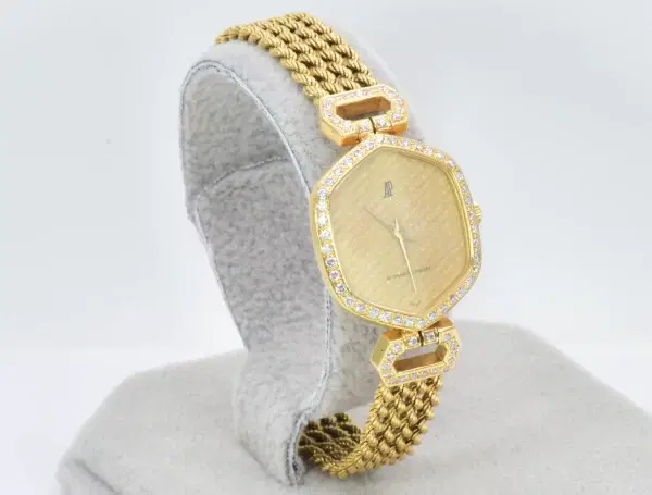 Audemars Piguet Ladies Yellow Gold and Diamond Watch