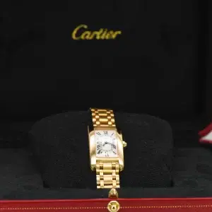 Cartier Ladies Tank Americaine Yellow Gold