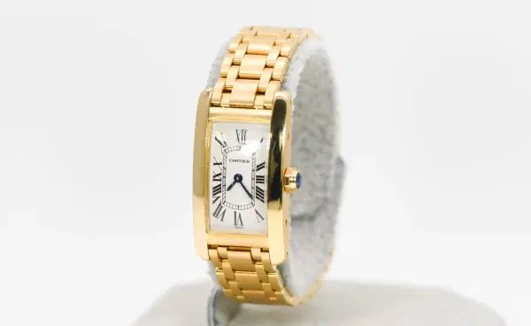 Cartier Ladies Tank Americaine Yellow Gold