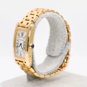 Cartier Ladies Tank Americaine Yellow Gold