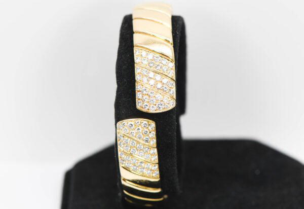 Cartier 18k Yellow Gold and Diamond Bracelet