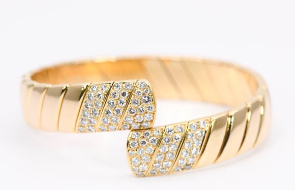 Cartier 18k Yellow Gold and Diamond Bracelet