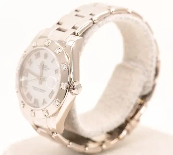 Rolex Ladies Pearlmaster 29mm White Gold Watch