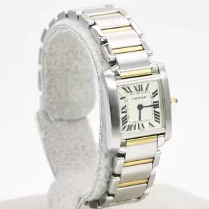 Cartier Tank Francaise Watch 20mm Bi-Metal Small Size