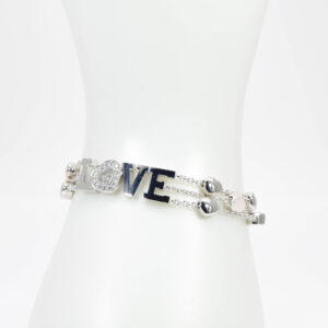 Chopard Love Bracelet Happy Diamonds 18k White Gold