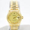 Rolex DateJust 26mm Diamond Gold Watch President Bracelet