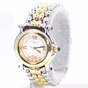 Chopard 'Happy Sport' 26mm 18k Yellow Gold And Steel Watch