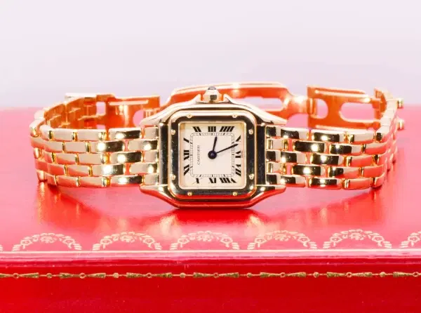 Cartier Panthere Ladies Watch 22mm Yellow Gold