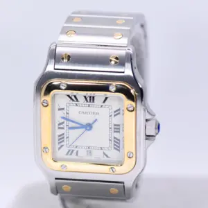 Cartier Santos Watch 29mm Bi-Metal New Bracelet