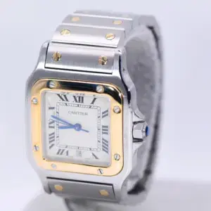 Cartier Santos Watch 29mm Bi-Metal New Bracelet