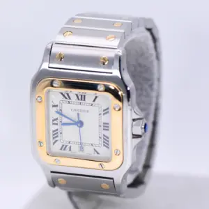 Cartier Santos Watch 29mm Bi-Metal New Bracelet