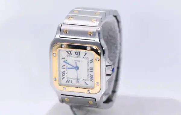 Cartier Santos Watch 29mm Bi-Metal New Bracelet