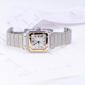 Cartier Santos Watch 29mm Bi-Metal New Bracelet