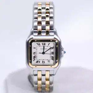 Cartier Panthere Ladies Watch 27mm Yellow Gold & Steel