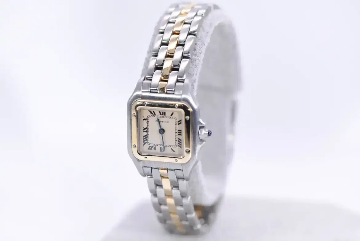 Cartier Panthere Ladies Watch 27mm Yellow Gold & Steel