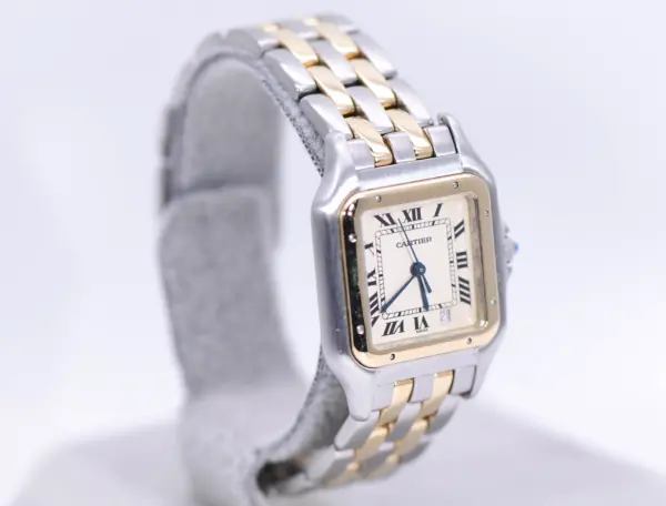 Cartier Panthere Ladies Watch 27mm Yellow Gold & Steel