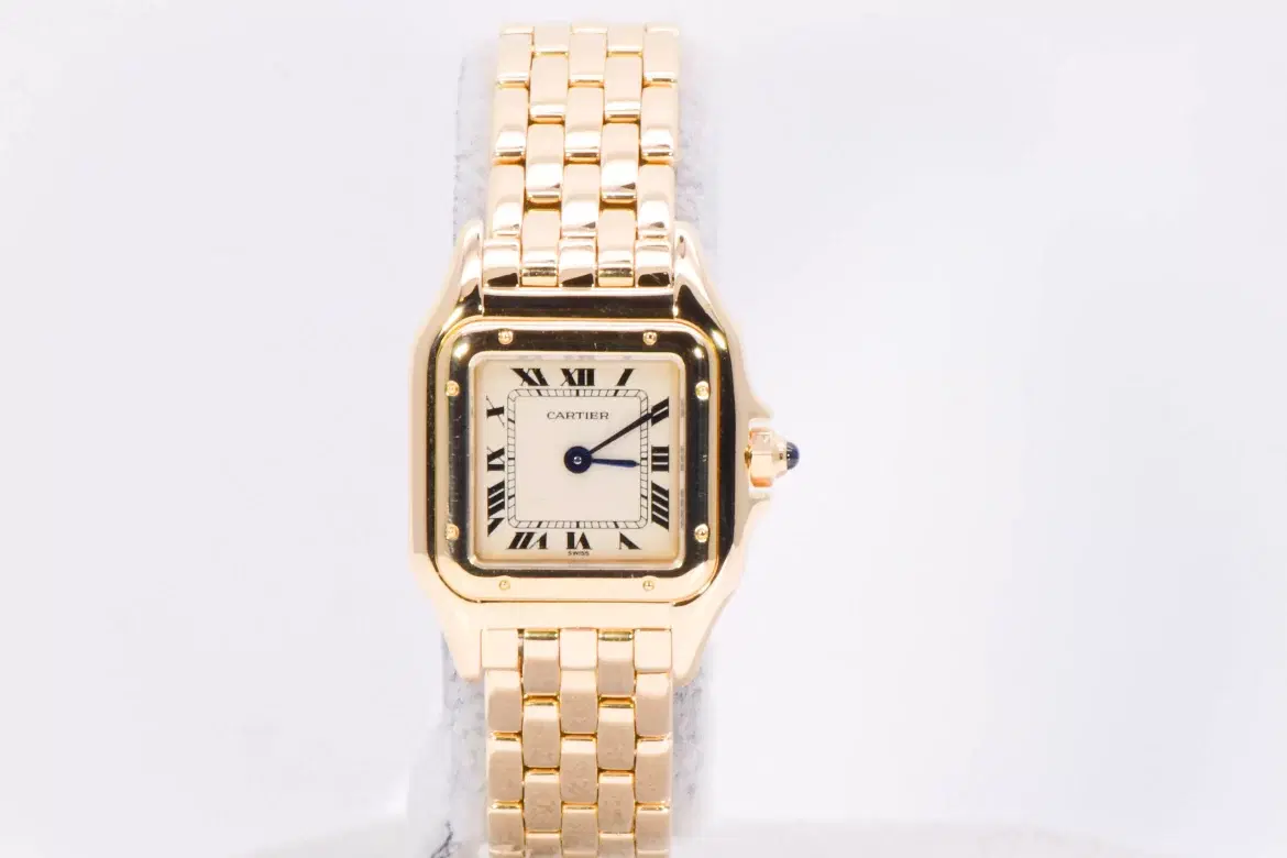 Cartier Panthere Ladies Watch 22mm Yellow Gold