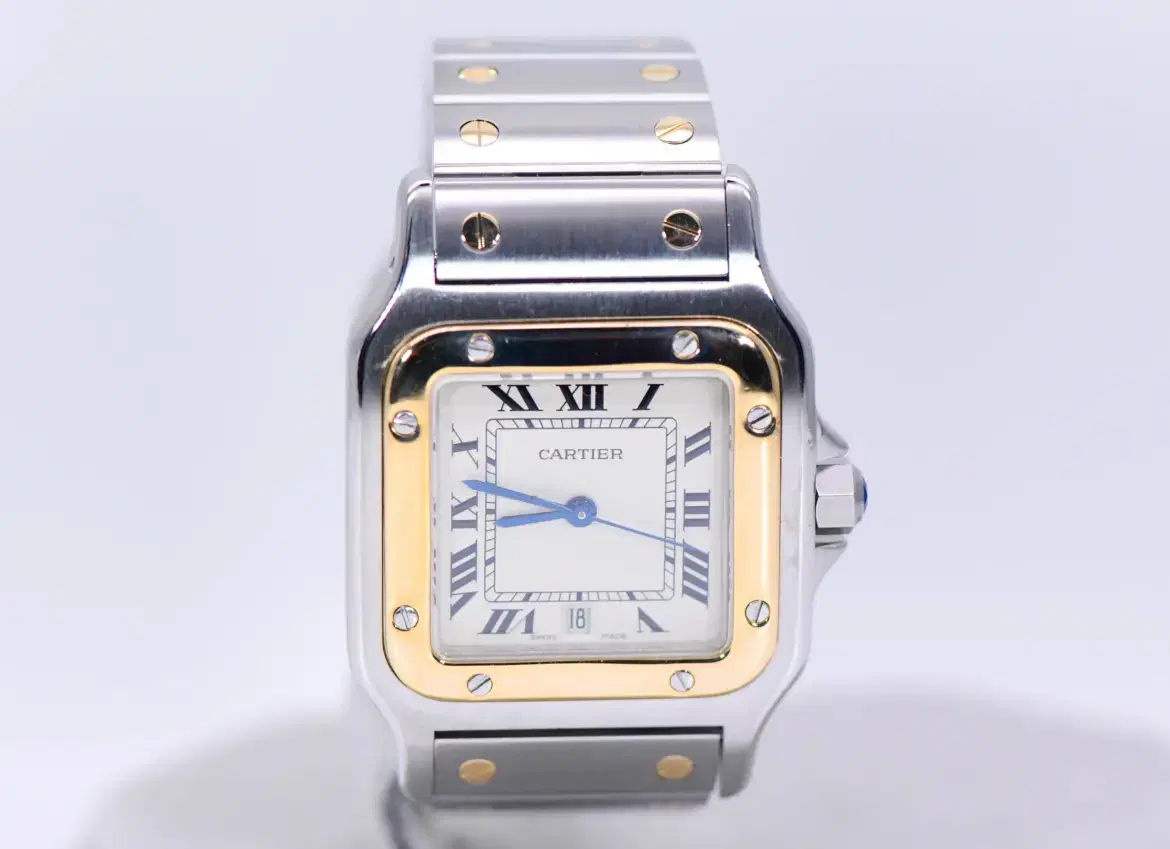 Cartier Santos Watch 29mm Bi-Metal New Bracelet