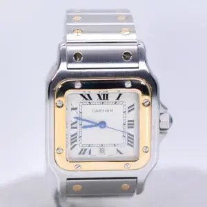 Cartier Santos Watch 29mm Bi-Metal New Bracelet