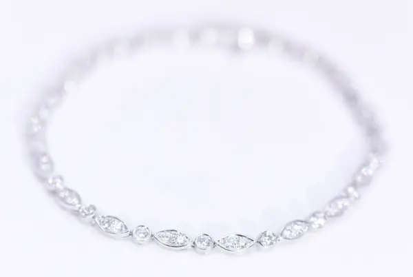 Tiffany & Co. Jazz 18k White Gold and Diamonds Bracelet