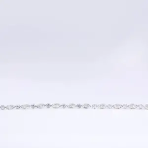 Tiffany & Co. Jazz 18k White Gold and Diamonds Bracelet