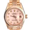 Rolex Oyster Perpetual Datejust 26mm 18k Gold Ladies Watch