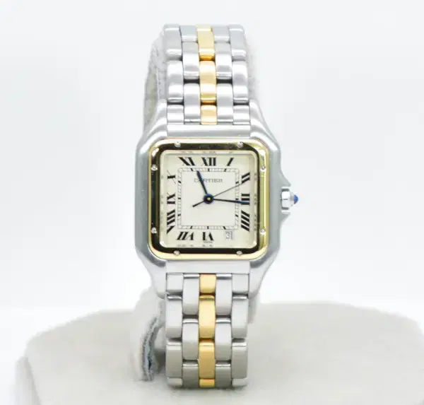 Cartier Panthere Ladies Watch 27mm Yellow Gold & Steel