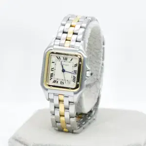 Cartier Panthere Ladies Watch 27mm Yellow Gold & Steel