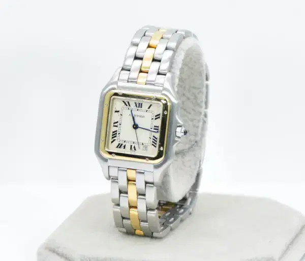 Cartier Panthere Ladies Watch 27mm Yellow Gold & Steel