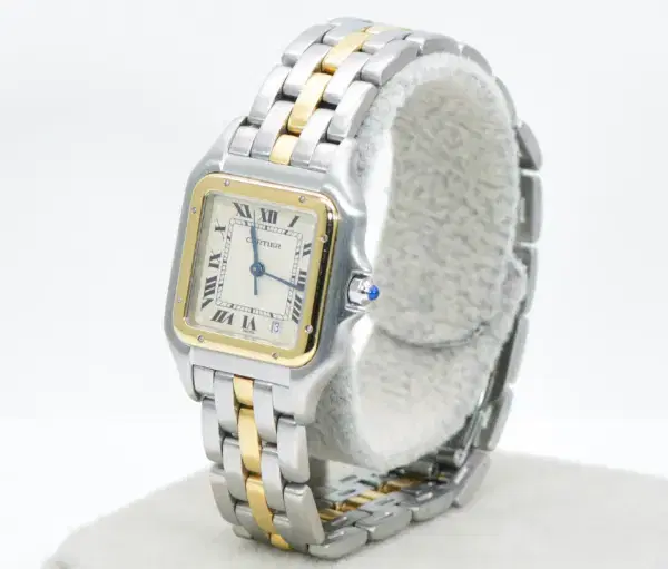 Cartier Panthere Ladies Watch 27mm Yellow Gold & Steel