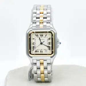 Cartier Panthere Ladies Watch 27mm Yellow Gold & Steel