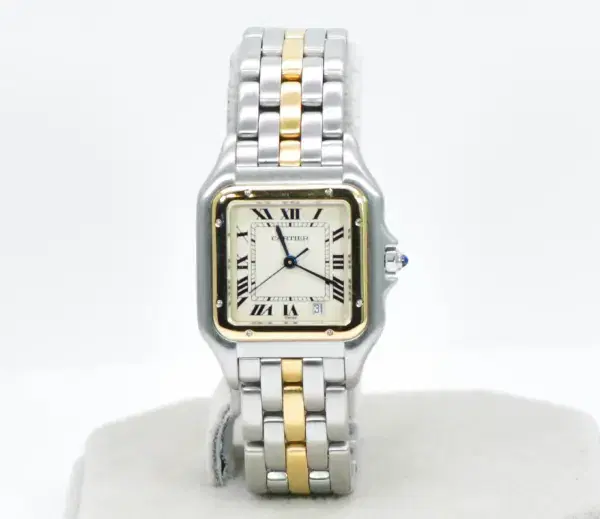 Cartier Panthere Ladies Watch 27mm Yellow Gold & Steel